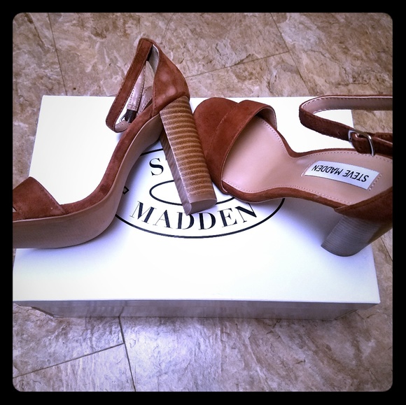 steve madden carrson chestnut suede